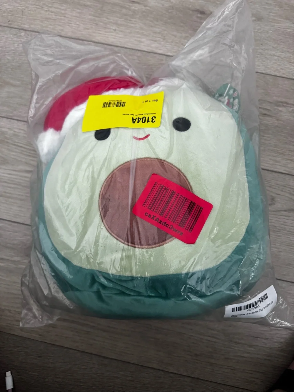Squishmallows Holiday Avocado Plush “Austin”